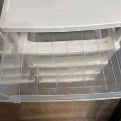 （決まりました）2個セット4段衣装ケース　引き出しの画像
