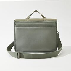 新品　[I’M_O] ショルダーバッグ メッセンジャーバッグ 帆布製 ファスナー付き A4サイズ対応の画像