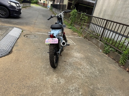 カブ50 新品125ccエンジン載せ替え