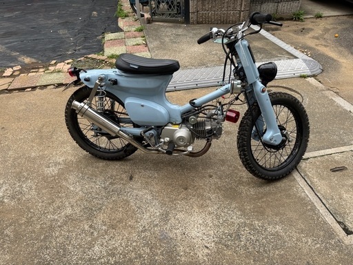 カブ50 新品125ccエンジン載せ替え