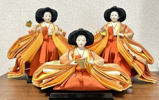 ☆雛人形☆おまとめセット おひな様 「しあわせ雛」ぼんぼりセット - te-nori(てのり)