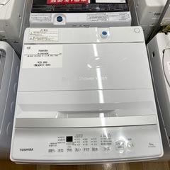【トレファク ラパーク岸和田店】全自動洗濯機 TOSHIBA 2023年製 6.0kgの画像