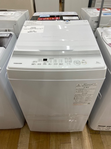 トレファク ラパーク岸和田店】全自動洗濯機 TOSHIBA 2023年製 6.0kg