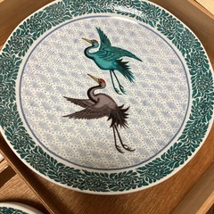 九谷焼の皿の画像