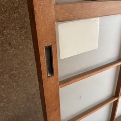 昭和レトロなガラス戸
の画像