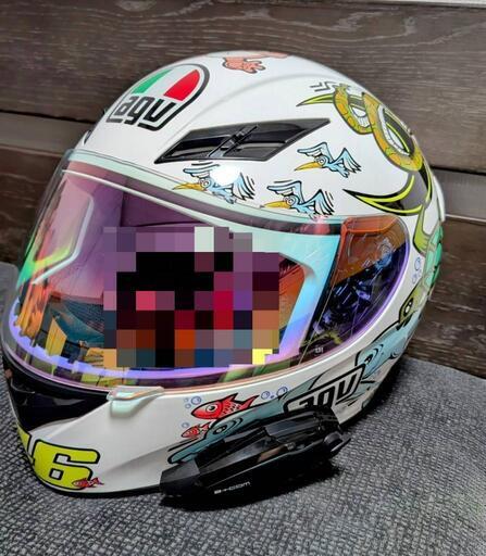 タカ AGV エージーブイ K-3 K3 WHITE ZOO Lサイズ AGV K-3 ヘルメットWHITE ZOO Lサイズ (si) 上溝のバイクの中古
