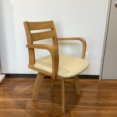 回転チェア【町田市再生家具】　251286の画像