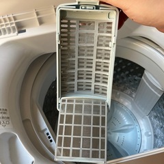 O 2507-773 TOSHIBA 東芝電気洗濯機 AW-45GA4 4.5kg 2024年製 動作確認済み キズ 汚れありの画像