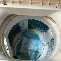 O 2507-773 TOSHIBA 東芝電気洗濯機 AW-45GA4 4.5kg 2024年製 動作確認済み キズ 汚れありの画像