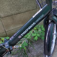 折りたたみ自転車の画像