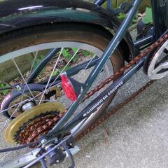 折りたたみ自転車の画像