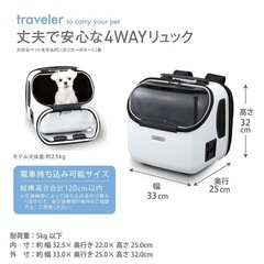 GEX ÖSOTOキャリー traveler トラベラー Jr. ホワイトの画像