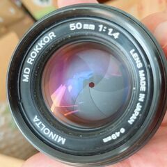 極上品 MD ROKKOR 50mm F1.4の画像