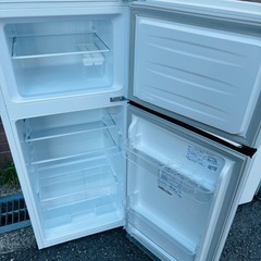直接引き取り大歓迎‼️その場合は3,800円引き⭐︎大阪府下又は近郊は配送設置込み🉑ハイセンス 120L 冷凍冷蔵庫 HR-B1201 2019年製/YMJ075-16の画像