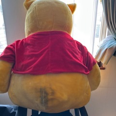 くまのプーさんビック‼️ぬいぐるみの画像