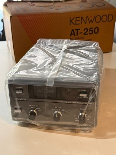 希少・未使用品】KENWOOD AT-250 オートアンテナチューナー 付属