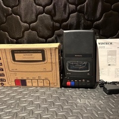 【ポータブルテープレコーダー 】WINTECH HCT-03 カセットプレーヤー
の画像