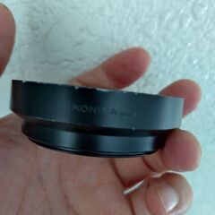 Konica メタルレンズフード 50mm 85mm 用 フィルター径 55mm の画像