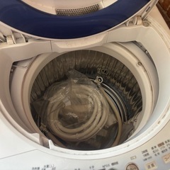 シャープ　冷蔵庫411L　洗濯機7キロの画像