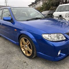 ☆希少☆ マツダスピードファミリア 青セダン・5速マニュアル　車検付令和7年11月23日までの画像