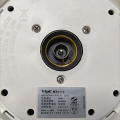 ティファール電気ケトル　ジャスティンプラス　ロック　白　1L　250730-4Yの画像
