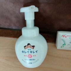 泡ハンドソープ・植物性バス石鹸　　未使用の画像