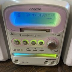 美品 Victor CD MD カセットコンポ　UX-QX1の画像