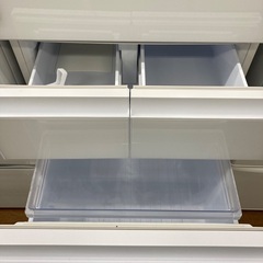 5ドア冷蔵庫 SHARP SJ-G417-J-Wの画像