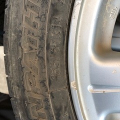 アルミ付き　夏タイヤ　155/65r14の画像