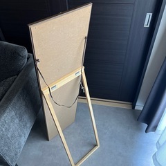 【美品】姿見　全身鏡　スタンドミラー　壁掛け　立て掛けの画像