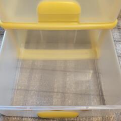 プーさんの3段チェスト衣装ケースの画像