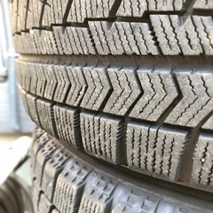 アルミ付き　冬タイヤ　155/65R14の画像