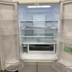 6ドア冷蔵庫 HITACHI R-HW48Nの画像