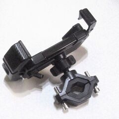 美品 スマホホルダー バーマウント ハンドルマウントの画像