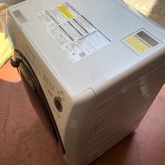【2021年ドラム式洗濯乾燥機】洗濯7.0kg 乾燥3.5kg　ES-S7F-WR シャープの画像
