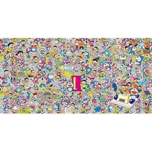 村上隆 × ドラえもん コラボ 版画 【あんなこといいな 出来たら