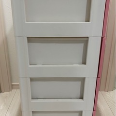 4段チェスト　ピンクの画像