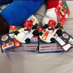 スーパーマリオ　マリオカート2台の画像
