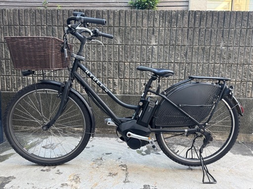 大阪府　ブリヂストン　HYDEE II ブラック 電動アシスト自転車 ハイディツー | 子ども乗せ 電動アシスト自転車 | 電動アシスト