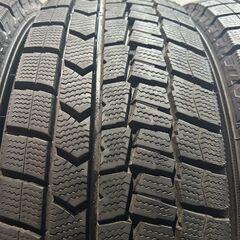 【走行短め】DUNLOP WINTER MAXX WM02 195/65R16 16インチ スタッドレス 4本 24年製 ライズ ロッキー レックス等　(KTA296)クレジットカード QRコード決済可能の画像