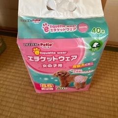 エチケットウェア女の子用SSサイズの画像