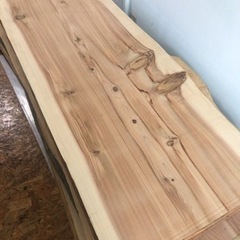 激安 お買い得 無垢 一枚板 210cm 近場配送可能です。の画像