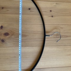 ハンガー黒　滑り止めありの画像
