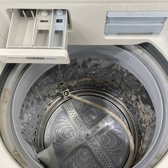 縦型洗濯乾燥機 SHARP ES-PU11B-Sの画像