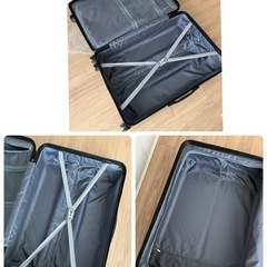 VARNIC スーツケース TSAローク搭載  ブラック Lサイズの画像