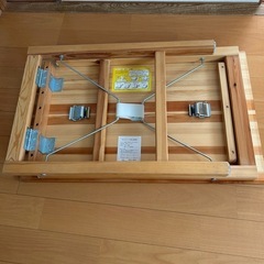 無印良品 ⭐︎パイン材テーブル・折りたたみ式の画像