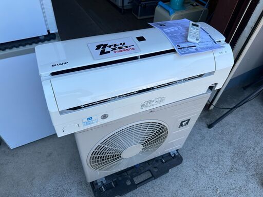 【動作保証あり】SHARP シャープ 2021年 2.2kw 6畳用 冷暖房 ルームエアコン AY-N22TD プラズマクラスター【管理KR606】