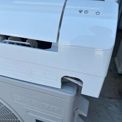 【動作保証あり】SHARP シャープ 2021年 2.2kw 6畳用 冷暖房 ルームエアコン AY-N22TD プラズマクラスター【管理KR606】の画像