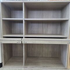 J8546【リユースのサカイ柏店】 LOWYA ベガコーポレーション キャビネット ニューコンビ2アッパー クリーニング済の画像