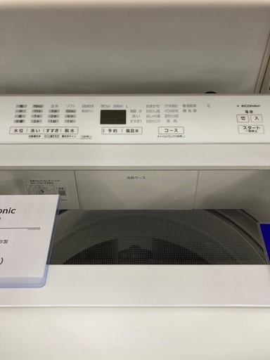 全自動洗濯機 Panasonic NA-FA80H9